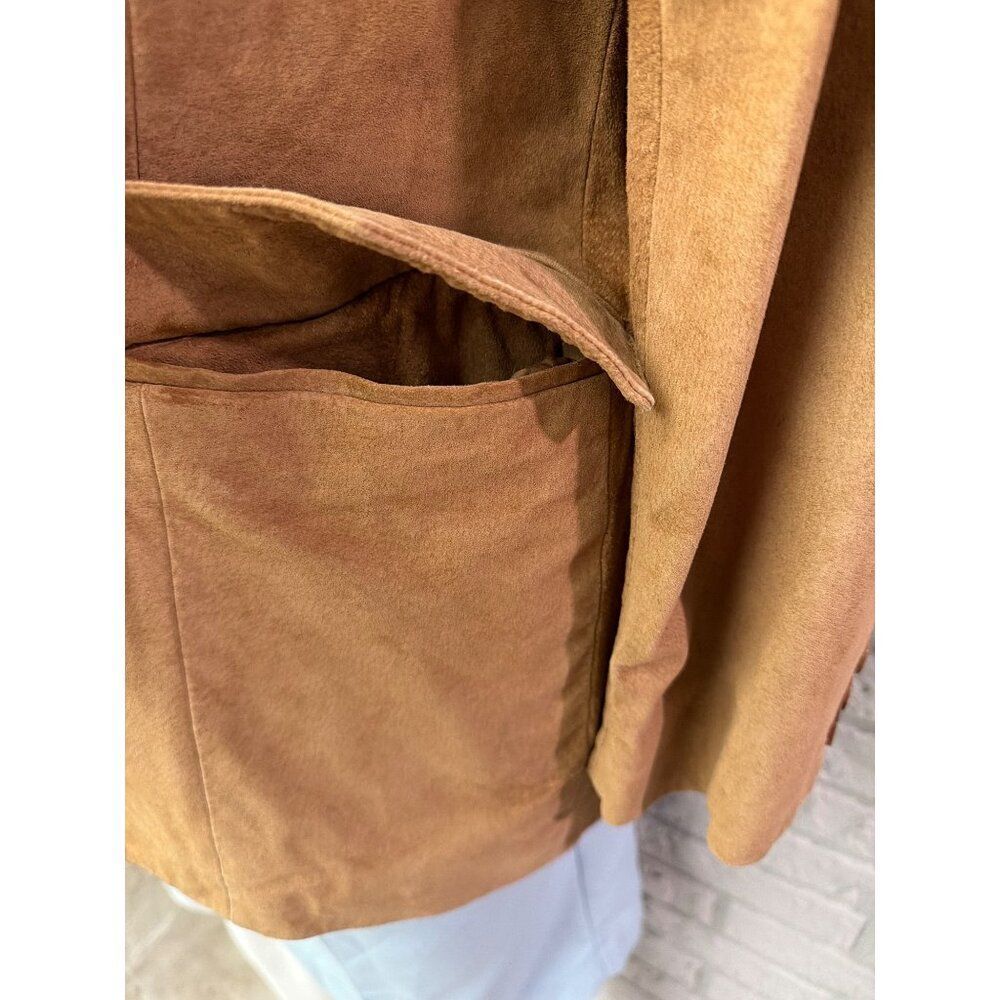 Vintage Scully Men’s Western Style Suede Leather Sportscoat Blazer Size 42 - Picture 4 of 16